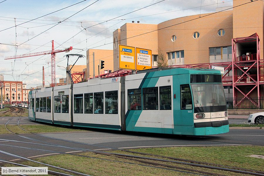 Straßenbahn Mannheim - 5627
/ Bild: rnv5627_bk1109060050.jpg