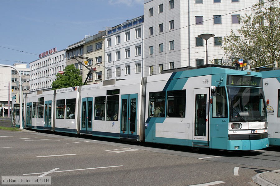 Straßenbahn Mannheim - 627
/ Bild: mvg627_bk0805040012.jpg