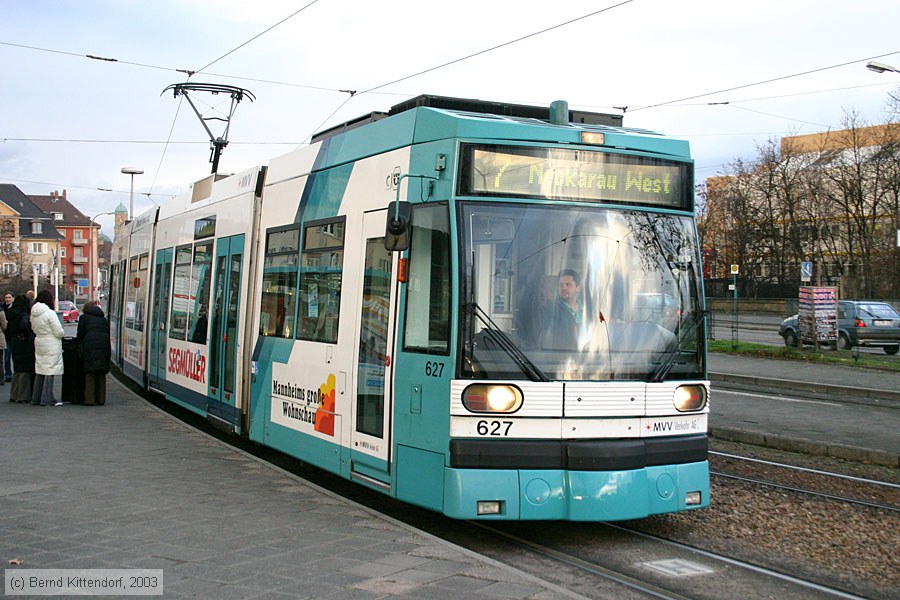 Straßenbahn Mannheim - 627
/ Bild: mvg627_e0001117.jpg