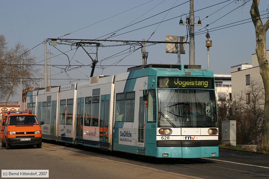 Straßenbahn Mannheim - 628
/ Bild: mvg628_bk0703150083.jpg