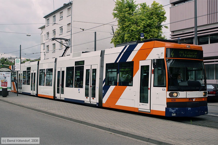 Straßenbahn Mannheim - 628
/ Bild: mvg628_bk0807090025.jpg