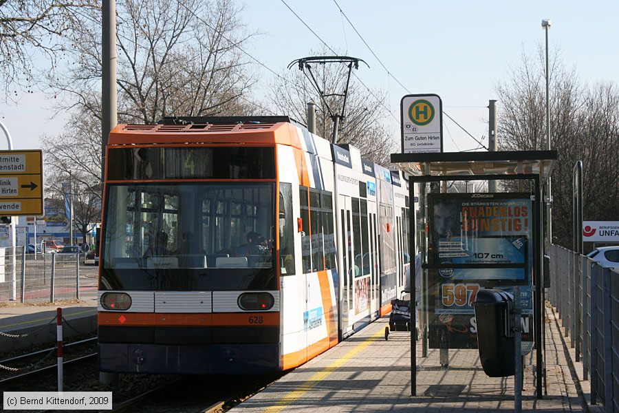 Straßenbahn Mannheim - 628
/ Bild: mvg628_bk0902190004.jpg
