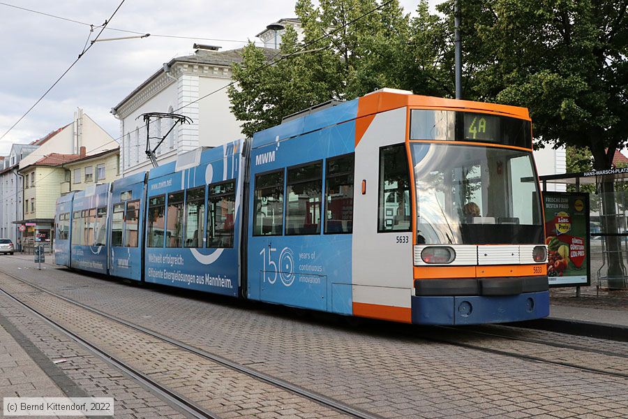 Straßenbahn Mannheim - 5633
/ Bild: rnv5633_bk2206090003.jpg