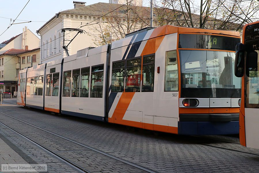 Stra&szlig;enbahn Mannheim - 5637
/ Bild: rnv5637_bk1810190010.jpg