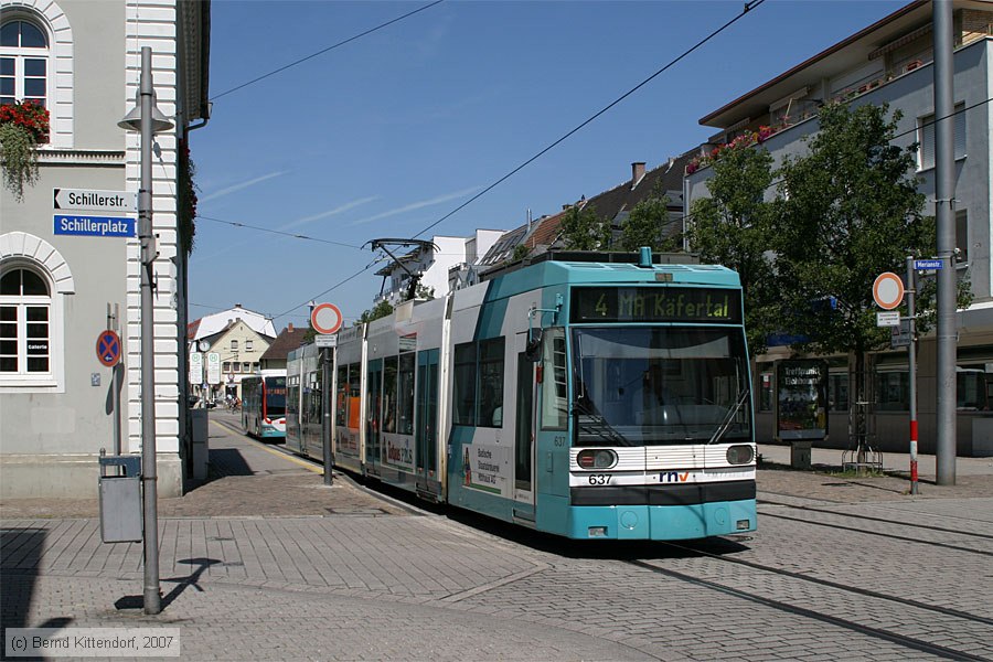 Straßenbahn Mannheim - 637
/ Bild: mvg637_bk0708010025.jpg