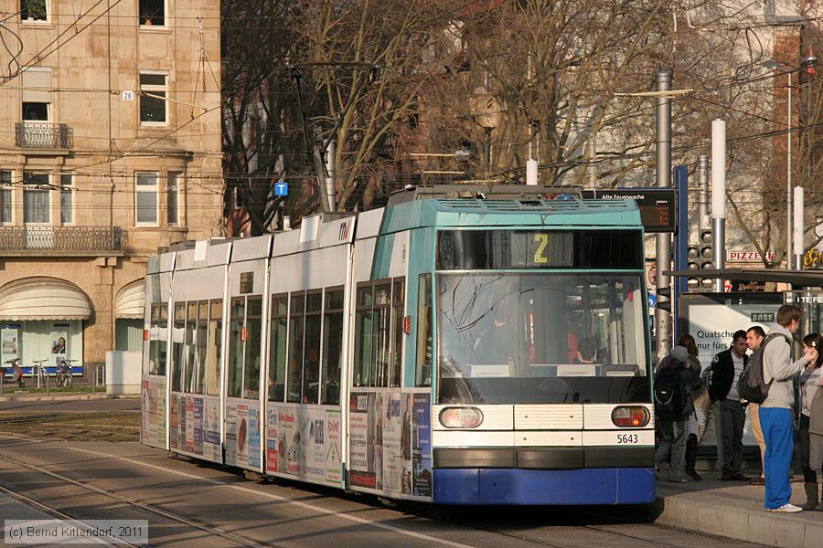 Straßenbahn Mannheim - 5643
/ Bild: rnv5643_bk1102080024.jpg