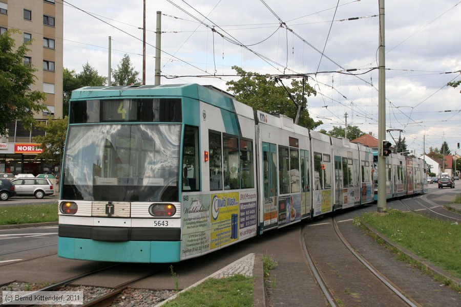 Straßenbahn Mannheim - 5643
/ Bild: rnv5643_bk1107140023.jpg