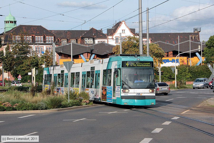 Straßenbahn Mannheim - 5643
/ Bild: rnv5643_bk1109060060.jpg