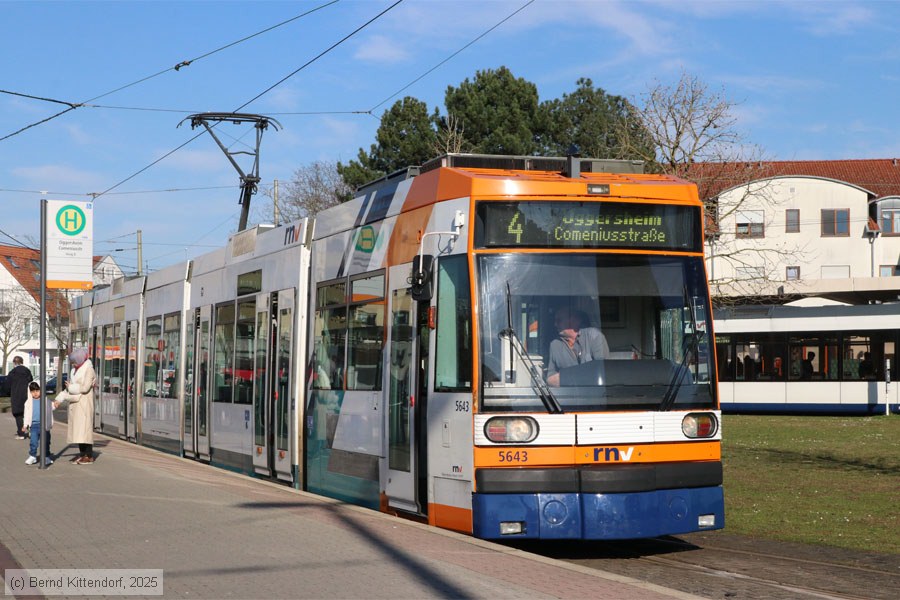 Straßenbahn Mannheim - 5643
/ Bild: rnv5643_bk2503030027.jpg