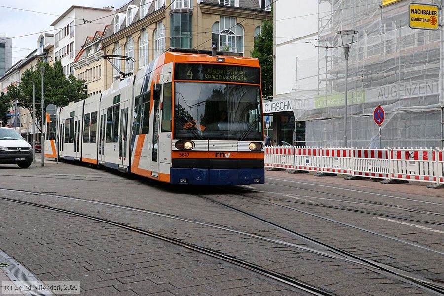 Stra&szlig;enbahn Mannheim - 5647
/ Bild: rnv5647_bk2506020018.jpg