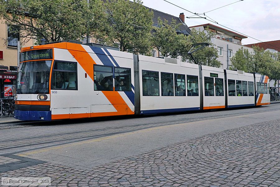 Straßenbahn Mannheim - 5650
/ Bild: rnv5650_bk1904160001.jpg