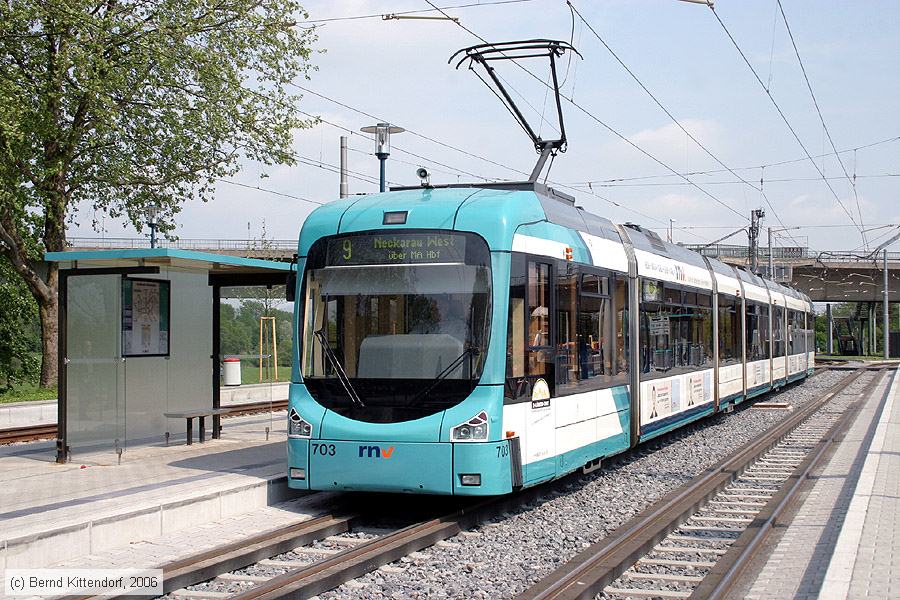 Straßenbahn Mannheim - 703
/ Bild: mvg703_bk0605090011.jpg