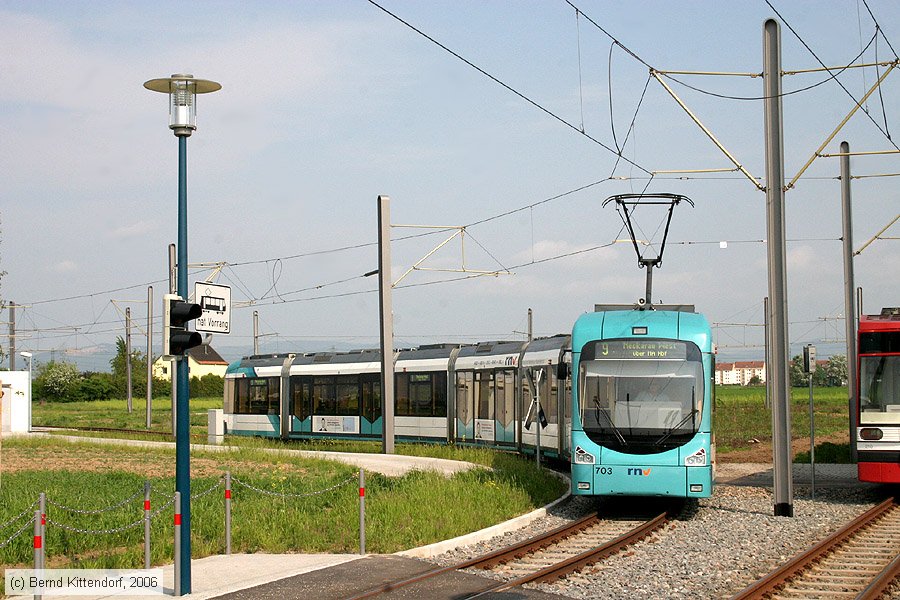 Straßenbahn Mannheim - 703
/ Bild: mvg703_bk0605090071.jpg