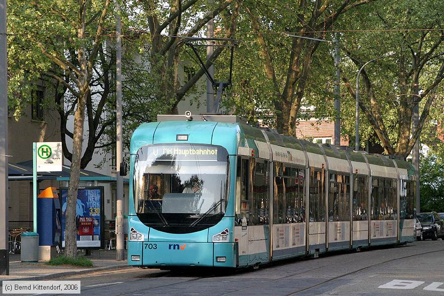Straßenbahn Mannheim - 703
/ Bild: mvg703_bk0605090189.jpg