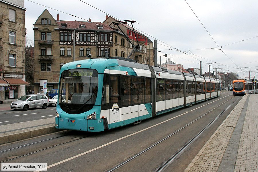Stra&szlig;enbahn Mannheim - 5703
/ Bild: rnv5703_bk1101280022.jpg