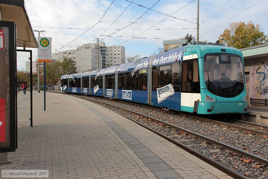 Stra&szlig;enbahn Mannheim - 5705
/ Bild: rnv5705_bk1710300003.jpg