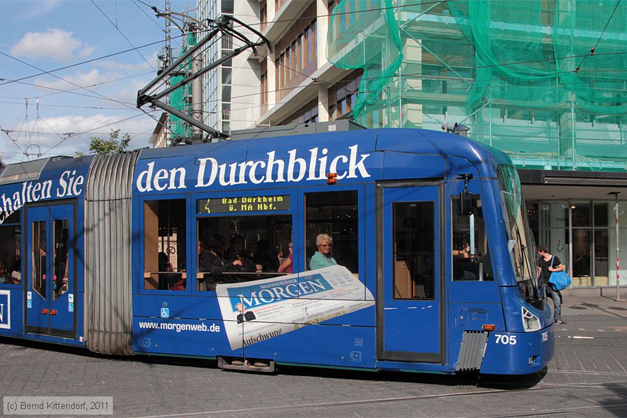 Straßenbahn Mannheim - 705
/ Bild: mvg705_bk1109060011.jpg