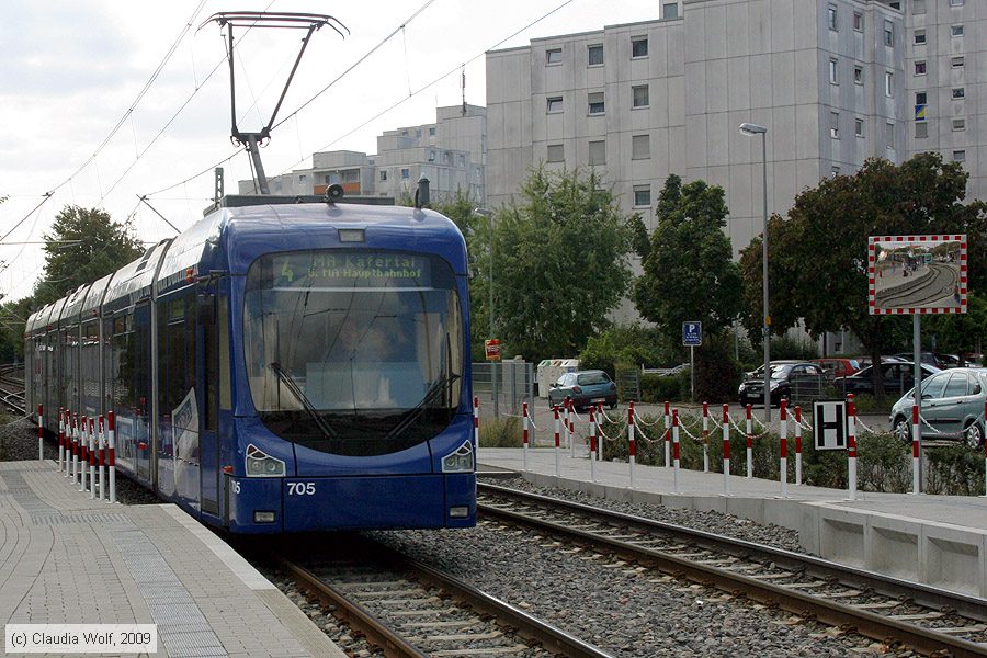 Straßenbahn Mannheim - 705
/ Bild: mvg705_cw0909110001.jpg