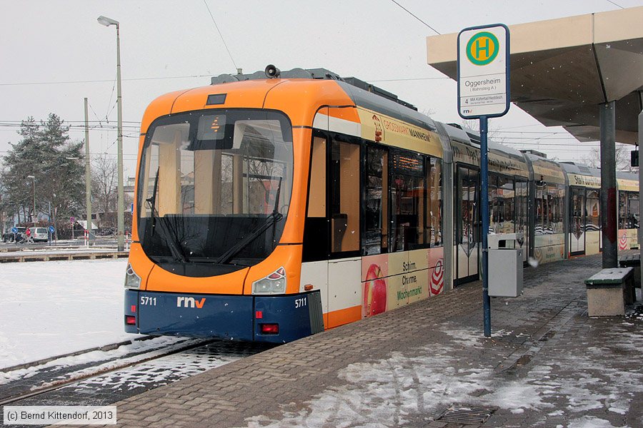 Stra&szlig;enbahn Mannheim - 5711
/ Bild: rnv5711_bk1303130004.jpg