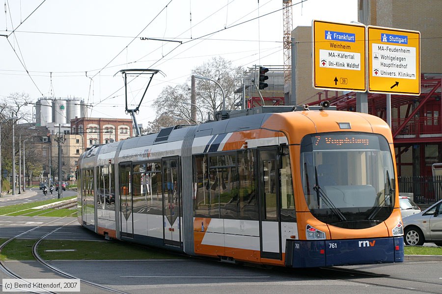 Straßenbahn Mannheim - 761
/ Bild: mvg761_bk0704010059.jpg