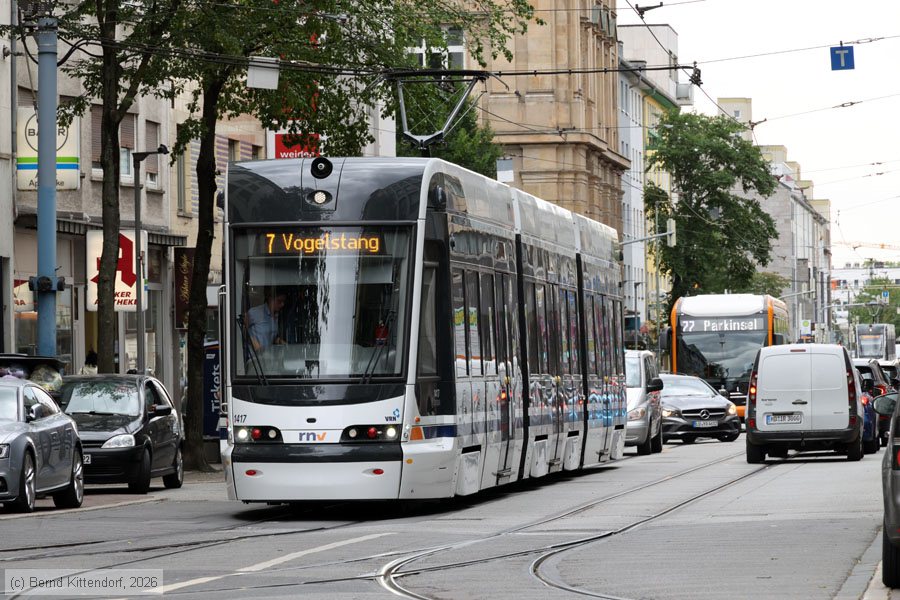 Rhein-Neckar-Verkehr - 1417
/ Bild: rnv1417_bk2607070046.jpg Rhein-Neckar-Verkehr - 1417
/ Bild: rnv1417_bk2607070046.jpg