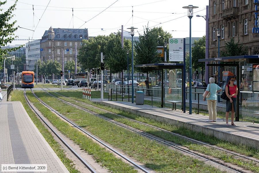 Stra&szlig;enbahn Mannheim - Anlagen
/ Bild: mannheimanlagen_bk0907030008.jpg