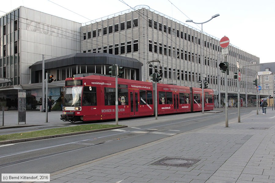 Straßenbahn Mülheim an der Ruhr - 202
/ Bild: muelheim202_bk1611050079.jpg