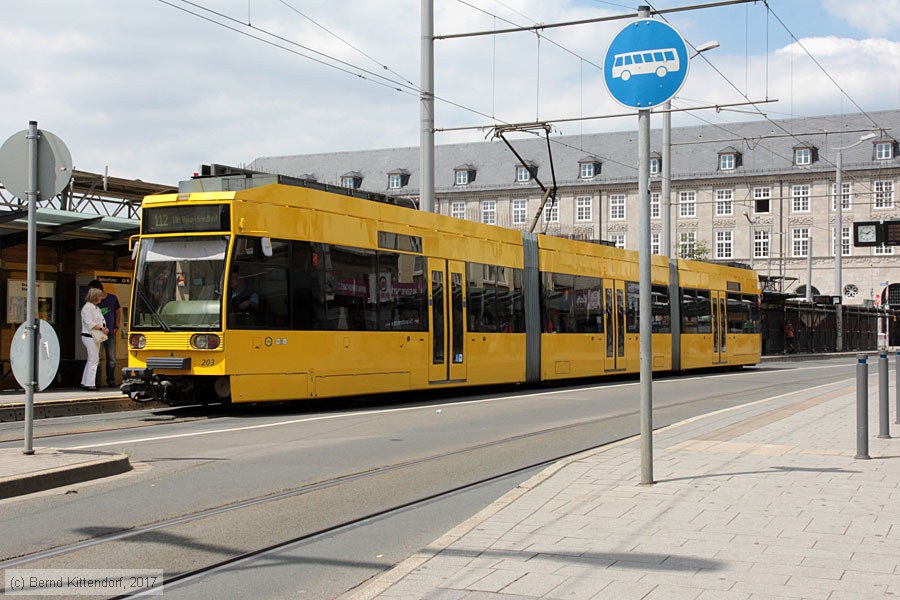 Straßenbahn Mülheim an der Ruhr - 203
/ Bild: muelheim203_bk1706180052.jpg
