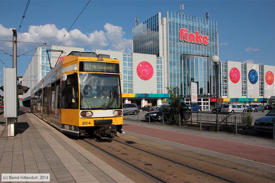 Straßenbahn Mülheim an der Ruhr - 204
/ Bild: muelheim204_bk1405190074.jpg