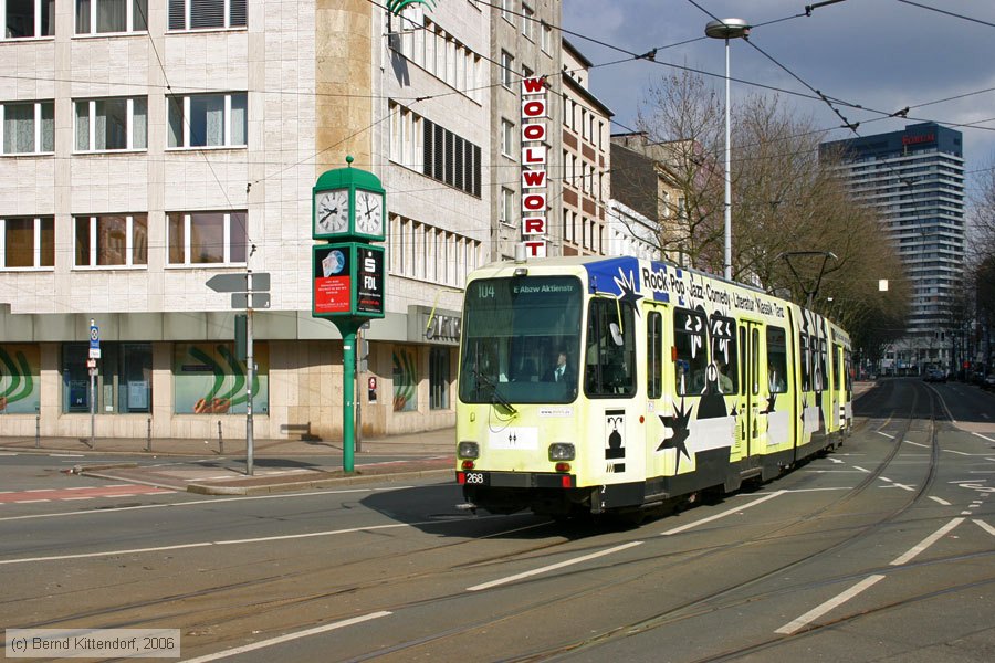 Straßenbahn Mülheim an der Ruhr - 268
/ Bild: muelheim268_bk0603120094.jpg