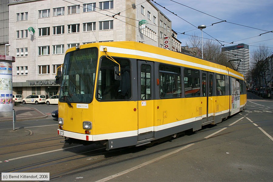 Straßenbahn Mülheim an der Ruhr - 272
/ Bild: muelheim272_bk0603140213.jpg