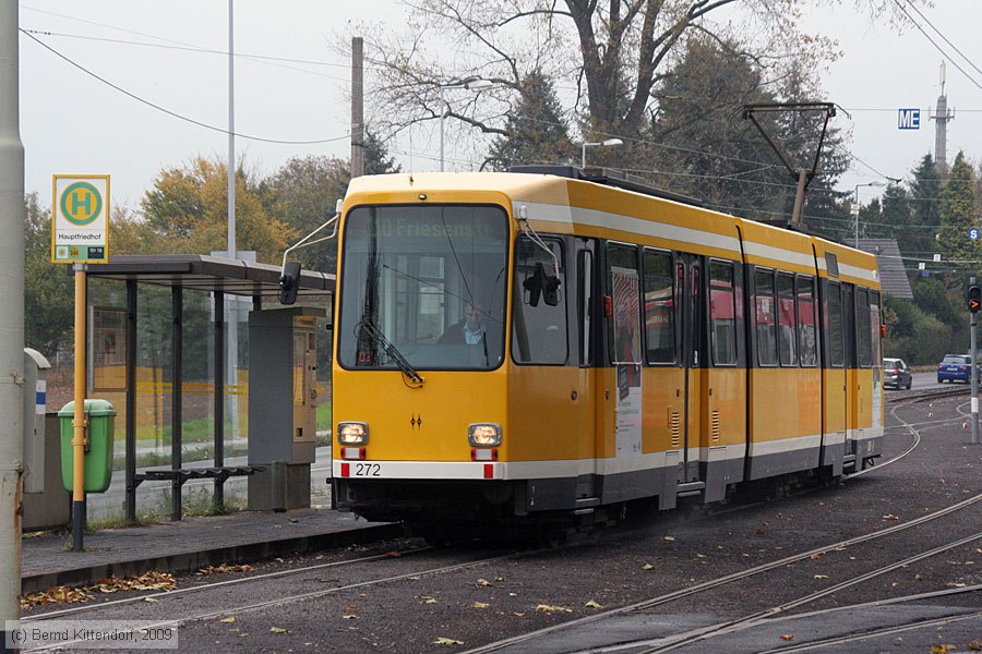 Straßenbahn Mülheim an der Ruhr - 272
/ Bild: muelheim272_bk0910220072.jpg