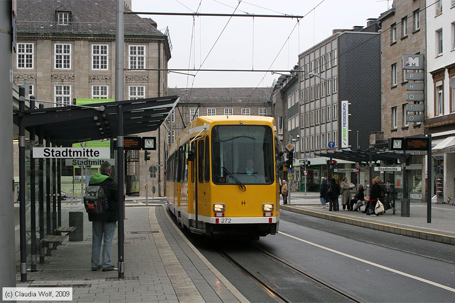 Straßenbahn Mülheim an der Ruhr - 272
/ Bild: muelheim272_cw0910220045.jpg