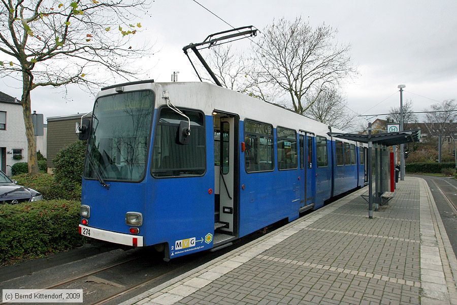 Straßenbahn Mülheim an der Ruhr - 274
/ Bild: muelheim274_bk0911250084.jpg