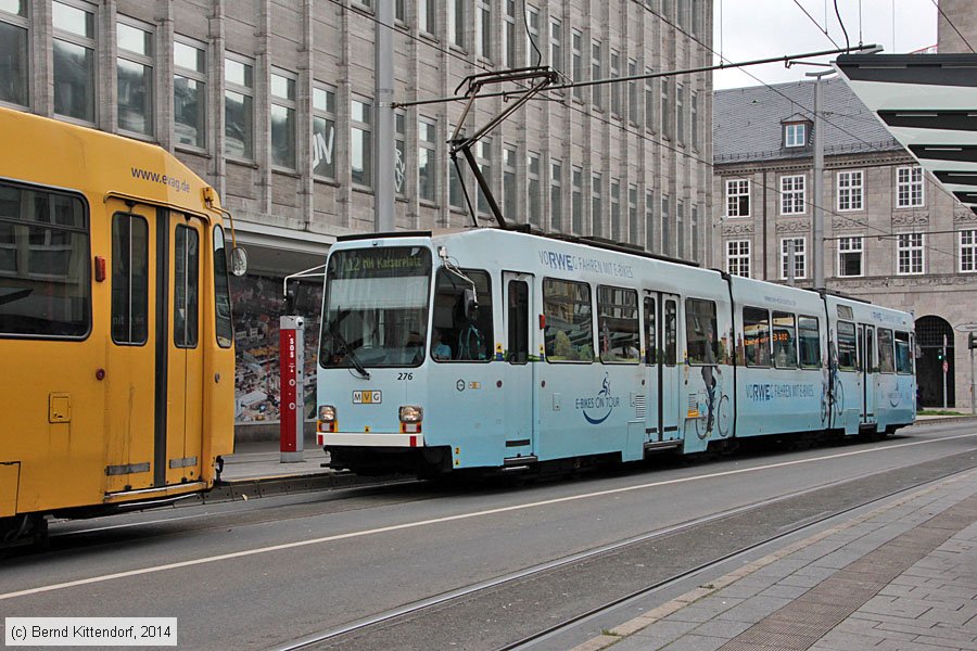 Straßenbahn Mülheim an der Ruhr - 276
/ Bild: muelheim276_bk1405230011.jpg