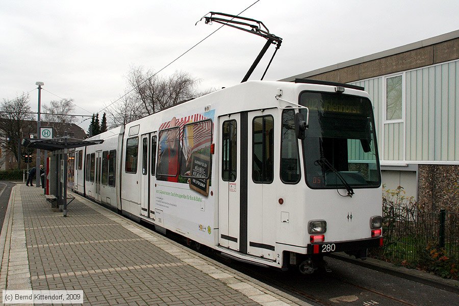 Straßenbahn Mülheim an der Ruhr - 280
/ Bild: muelheim280_bk0911250072.jpg