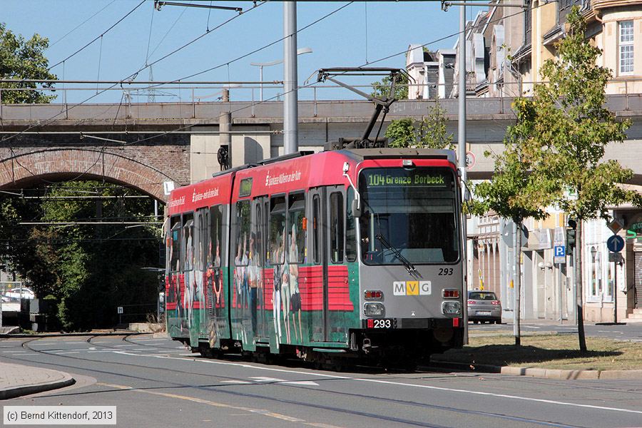 Straßenbahn Mülheim an der Ruhr - 293
/ Bild: muelheim293_bk1309050087.jpg