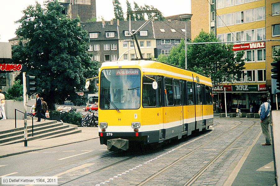 Straßenbahn Mülheim an der Ruhr - 279
/ Bild: muelheim279_dk048221.jpg