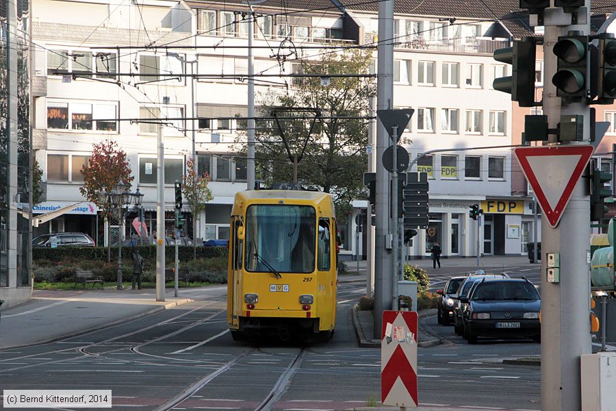Straßenbahn Mülheim an der Ruhr - 297
/ Bild: muelheim297_bk1410280033.jpg
