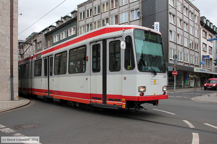 Straßenbahn Mülheim an der Ruhr - 298
/ Bild: muelheim298_bk1405230040.jpg