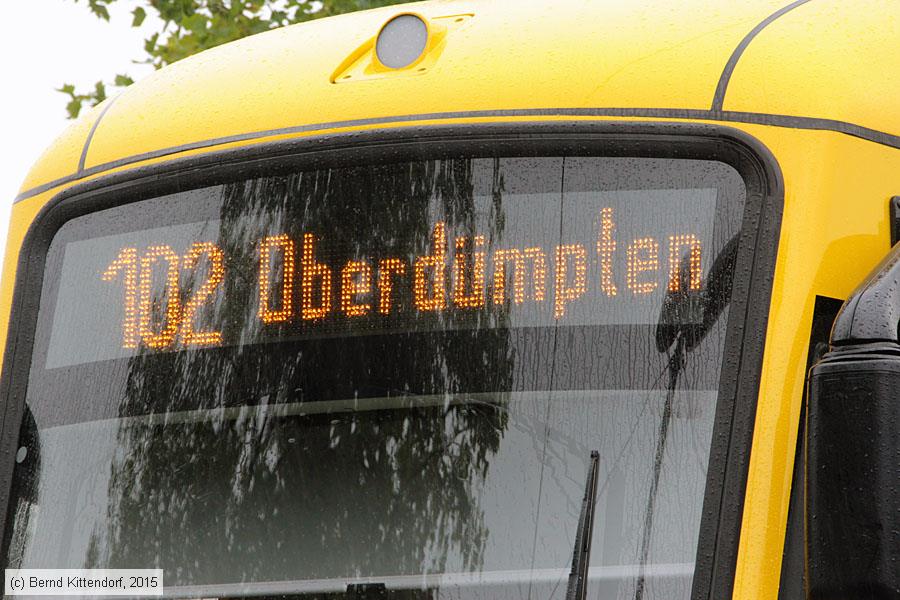 Stra&szlig;enbahn M&uuml;lheim an der Ruhr - 8001
/ Bild: muelheim8001_bk1508160098.jpg