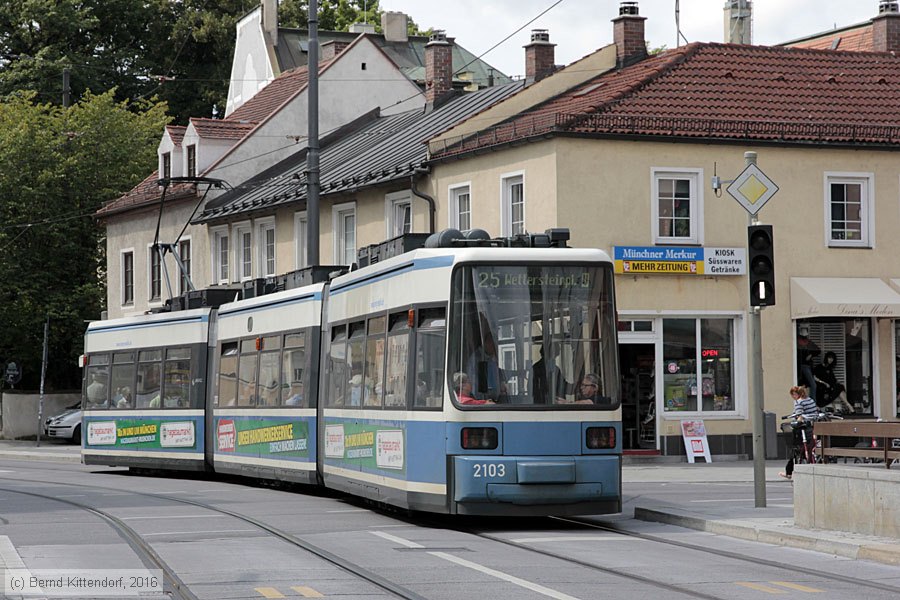 M&uuml;nchen - Stra&szlig;enbahn - 2103
/ Bild: muenchen2103_bk1608180012.jpg
