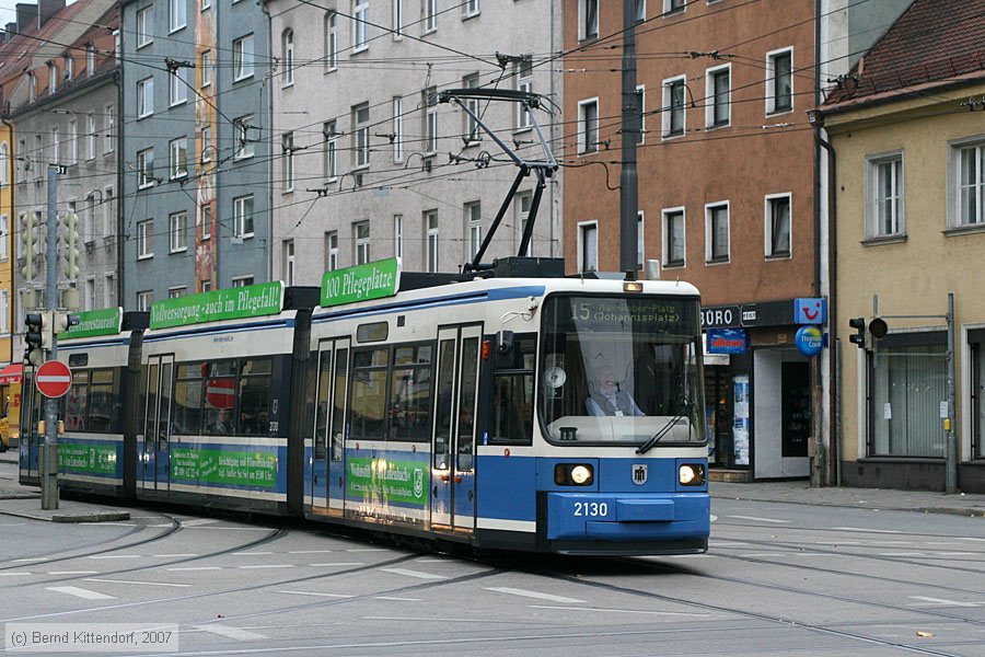 M&uuml;nchen - Stra&szlig;enbahn - 2130
/ Bild: muenchen2130_bk0710270082.jpg