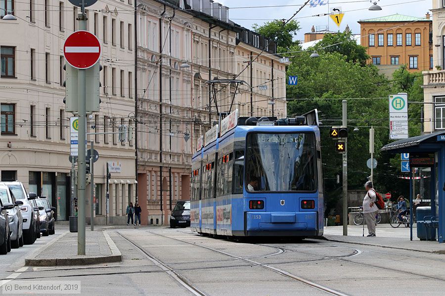M&uuml;nchen - Stra&szlig;enbahn - 2153
/ Bild: muenchen2153_bk1906160065.jpg