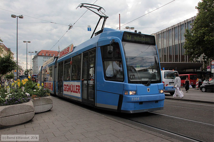 M&uuml;nchen - Stra&szlig;enbahn - 2204
/ Bild: muenchen2204_bk1406170140.jpg