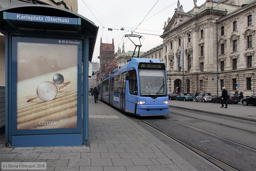München - Straßenbahn - 2213
/ Bild: muenchen2213_bk1612190089.jpg