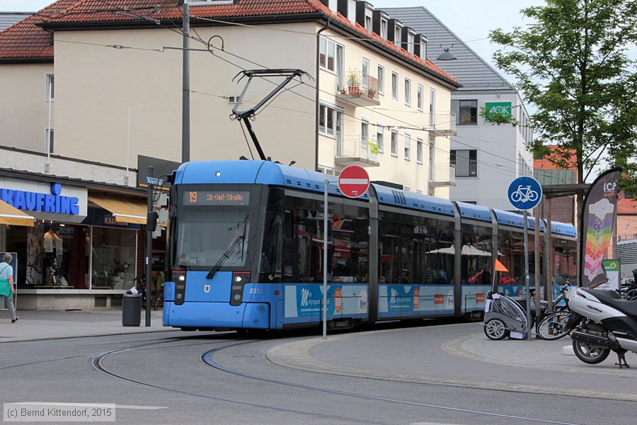 M&uuml;nchen - Stra&szlig;enbahn - 2311
/ Bild: muenchen2311_bk1505110270.jpg