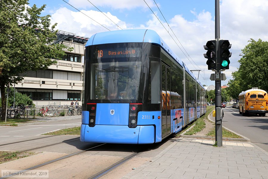 M&uuml;nchen - Stra&szlig;enbahn - 2311
/ Bild: muenchen2311_bk1906160056.jpg