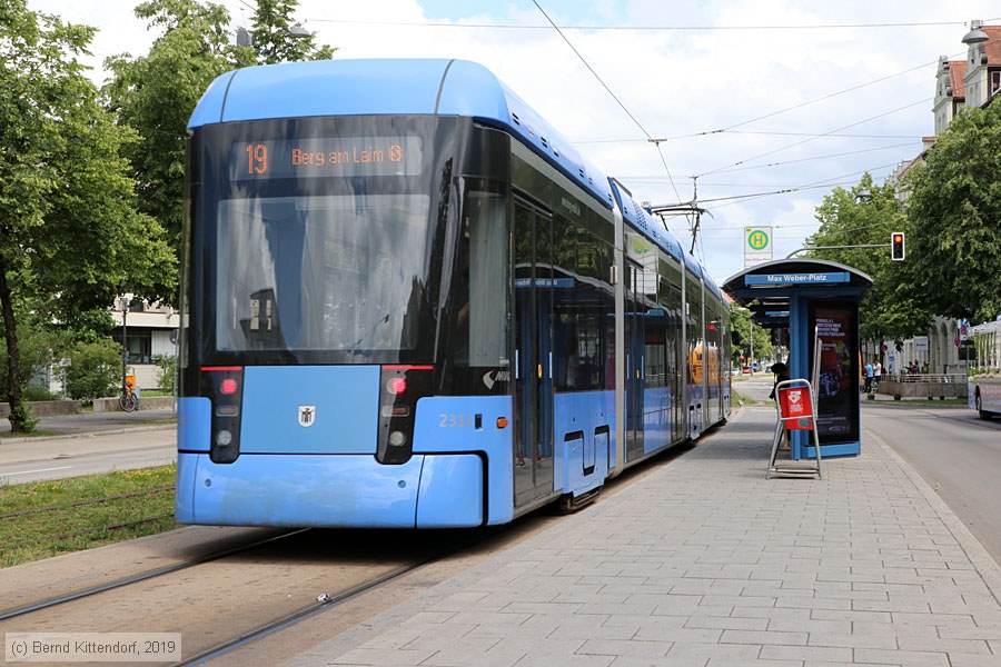 M&uuml;nchen - Stra&szlig;enbahn - 2313
/ Bild: muenchen2313_bk1906160061.jpg