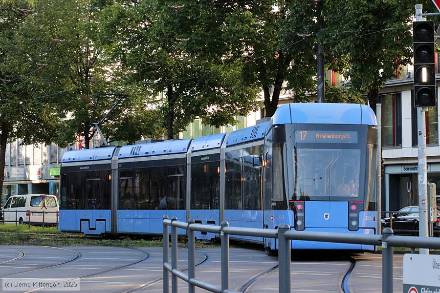 München - Straßenbahn - 2313
/ Bild: muenchen2313_bk2508180207.jpg München - Straßenbahn - 2313
/ Bild: muenchen2313_bk2508180207.jpg